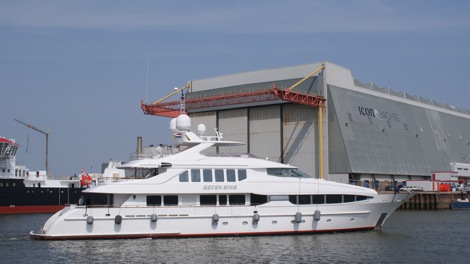 Image for article Refitted 'Seven Sins' leaves Icon Yachts